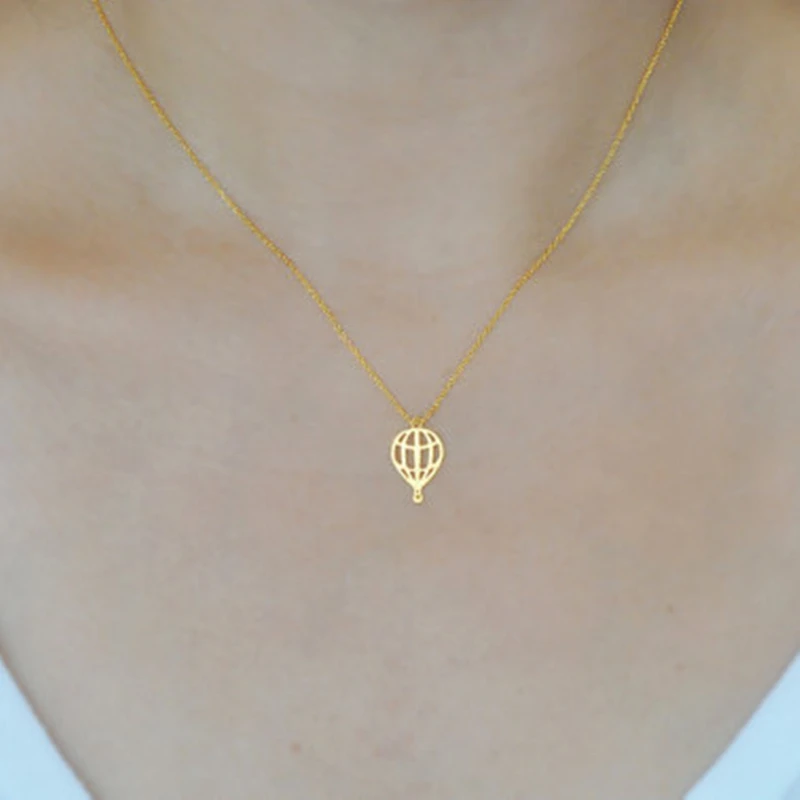 Женская подвеска ожерелье с воздушным шаром i. Очаровательное для подарка