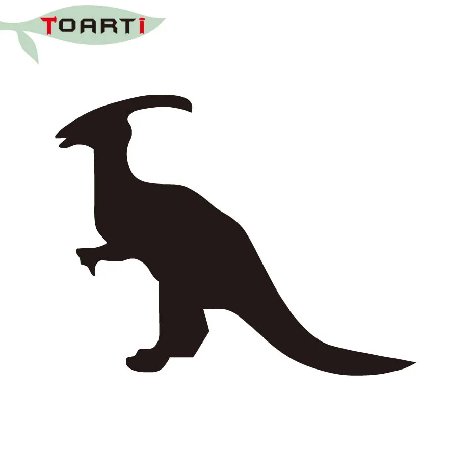 Hadrosaur наклейки для животных милые автомобиля с динозавром съемные