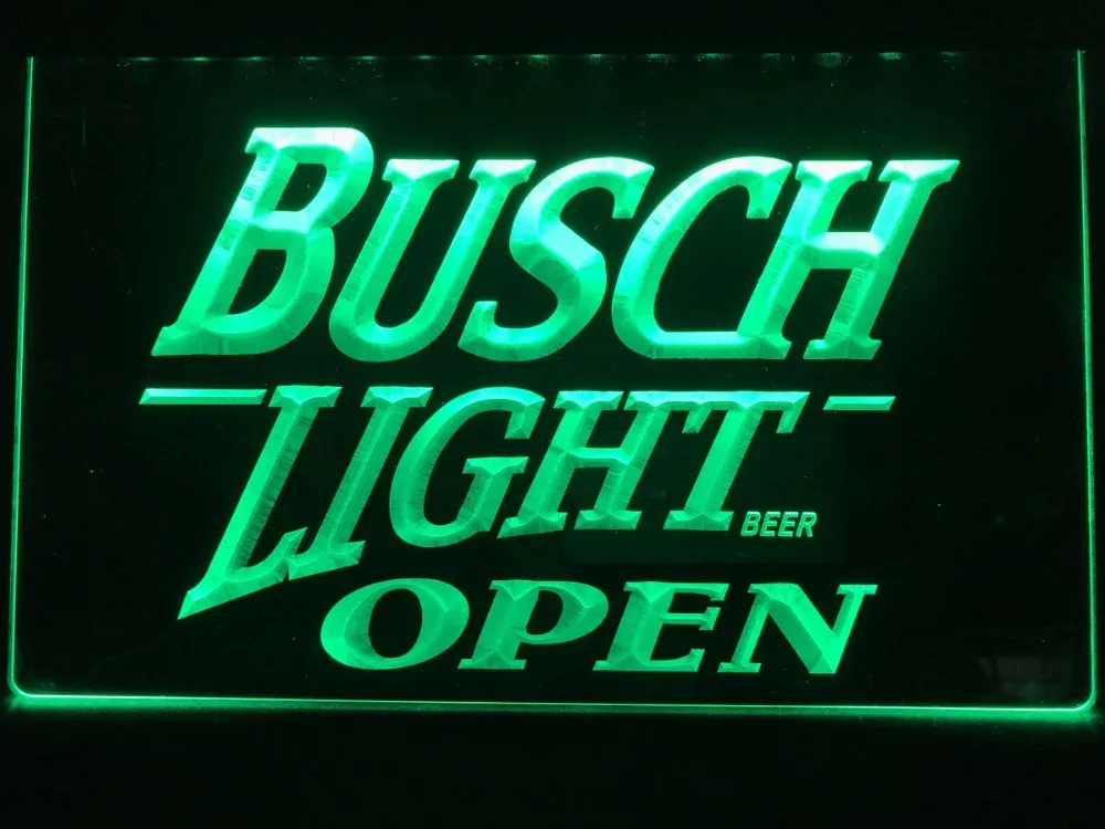 044 Busch светильник Пиво открытый бар светодиодная неоновая светосветильник
