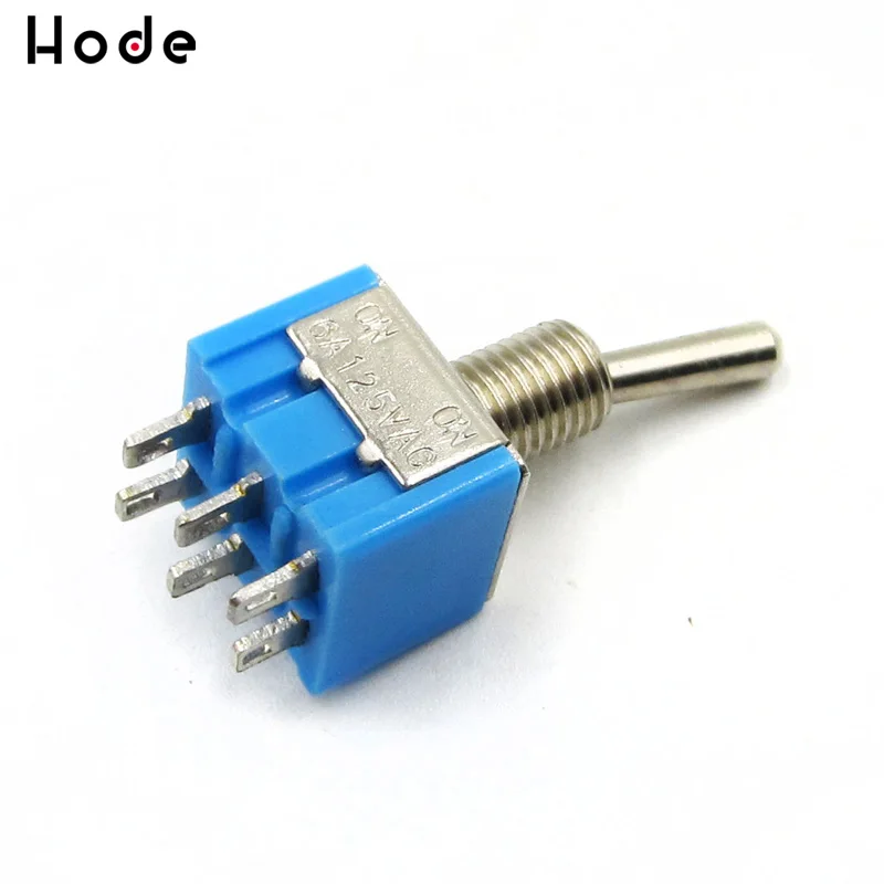 5 шт. 250V 3A 125V 6A mini 2 позиции на MTS-202 рычажный Переключатель ВКЛ/ВЫКЛ переключатель |