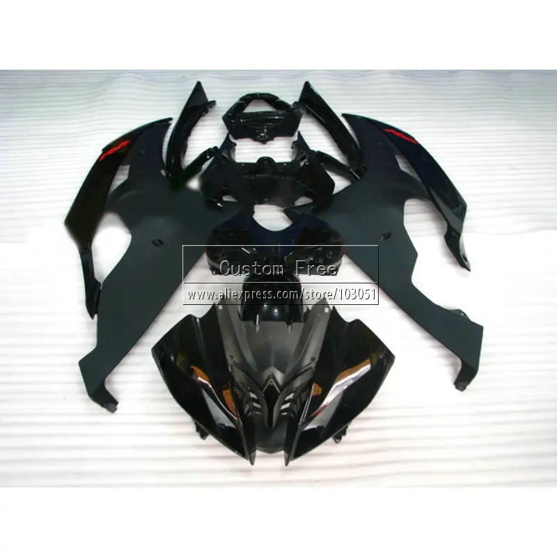 

Литьевая пресс-форма ABS комплекты послепродажного рынка для YAMAHA YZF R6 2008 2009-2013 2014 Обтекатели YZFR6 08-14 полностью черный обтекатель комплект JL64