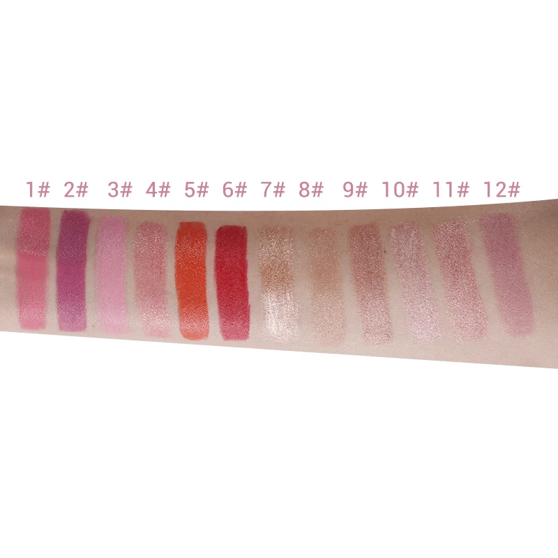 Увлажняющая помада для макияжа 12 цветов |