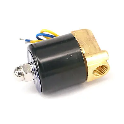DC12V N/C 2-ходовой 1/4 &quotBSP Газ Вода пневматический электрический Соленоидный клапан