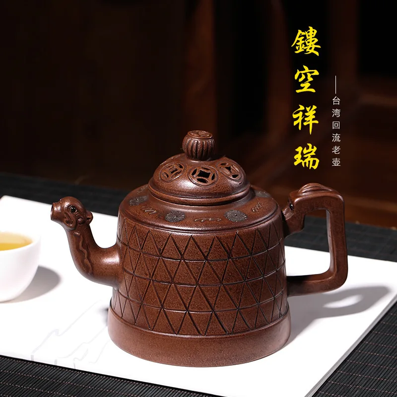Глиняный горшок рефлюкс имитирующий старый Chen Mingyuan вырезанный Xiangrui чистый