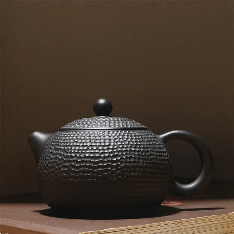 

240ml Special Wholsale Yixing Handmade Purple Clay teapot Genuine Chinese Kung Fu Zisha Tea Pot Gift Box Package Free Shipping