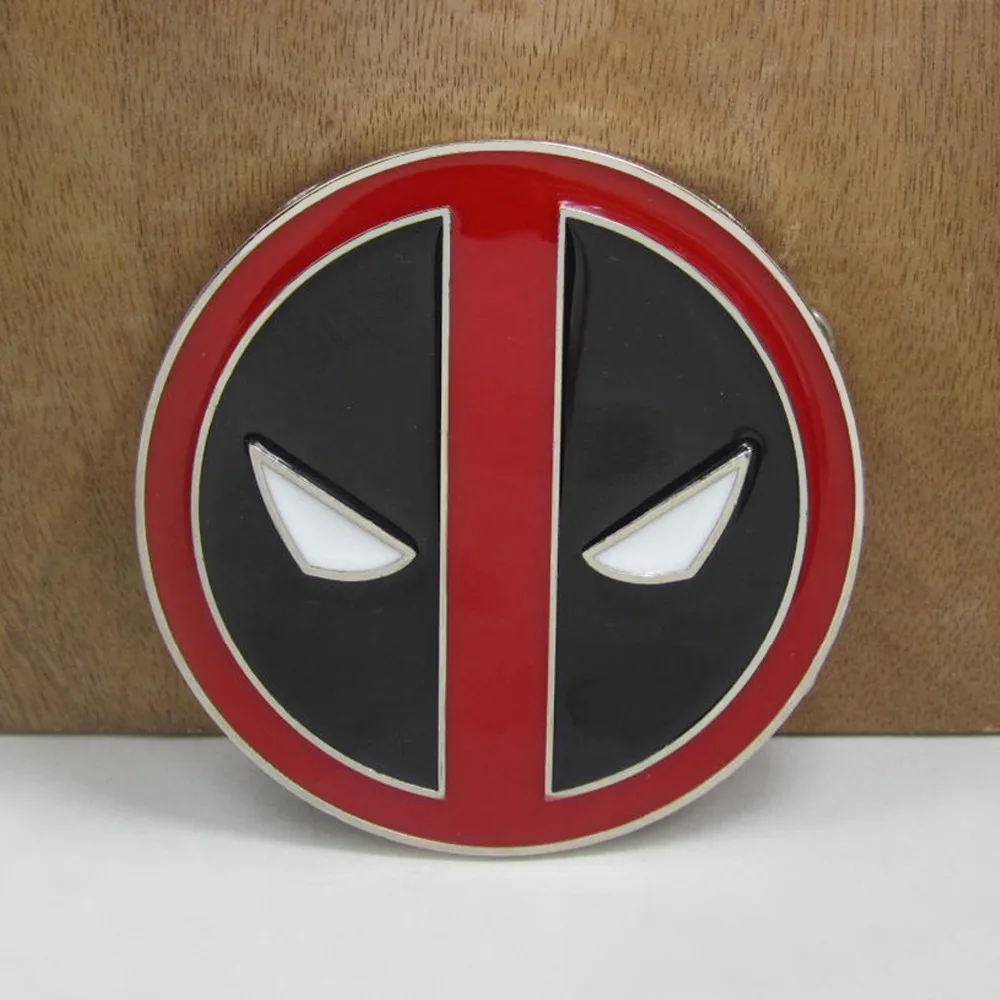 BuckleClub zinc alloy deadpool film cowboy jeans gift belt buckle FP-03304-1 silver finish 4cm width loop drop shipping | Дом и сад