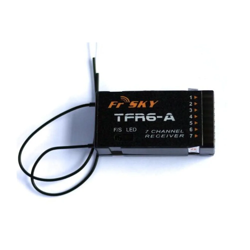 Ресивер FrSky TFR6/TFR6-A 7 каналов 2 4G совместимый с Futaba FASST TF | Игрушки и хобби