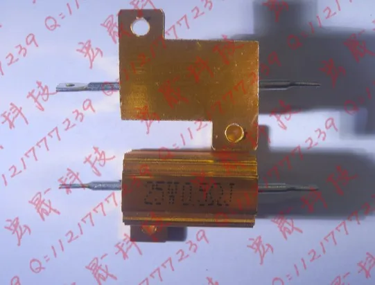 Металлический корпус с проволочной обмоткой RX24 25W 4R 1R 2R 6R 8R 10R 30R 100R 1K 25 Вт 5%
