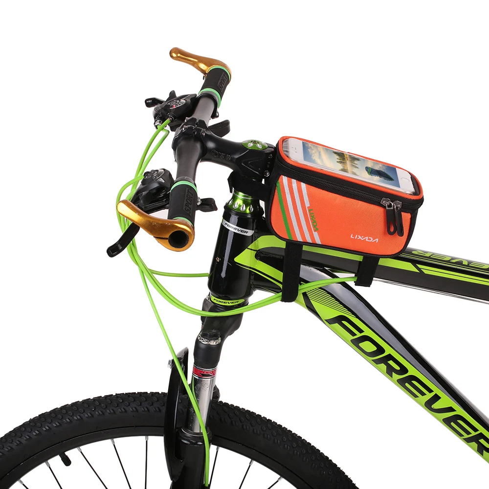 Велосипедная сумка Lixada для горного велосипеда на верхнюю трубу передней рамы