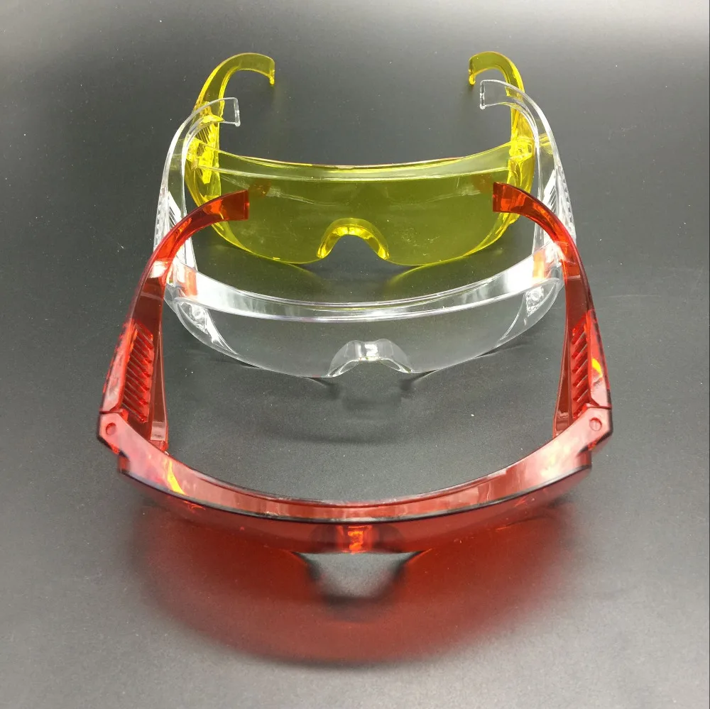 Большой 3 шт. защитные очки Очки для лампа стоматологическая лаборатории
