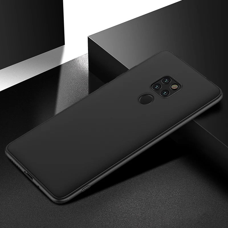 Для Huawei Mate 20 Pro Чехол полная защита Мягкие силиконовые Матовые ТПУ чехлы для