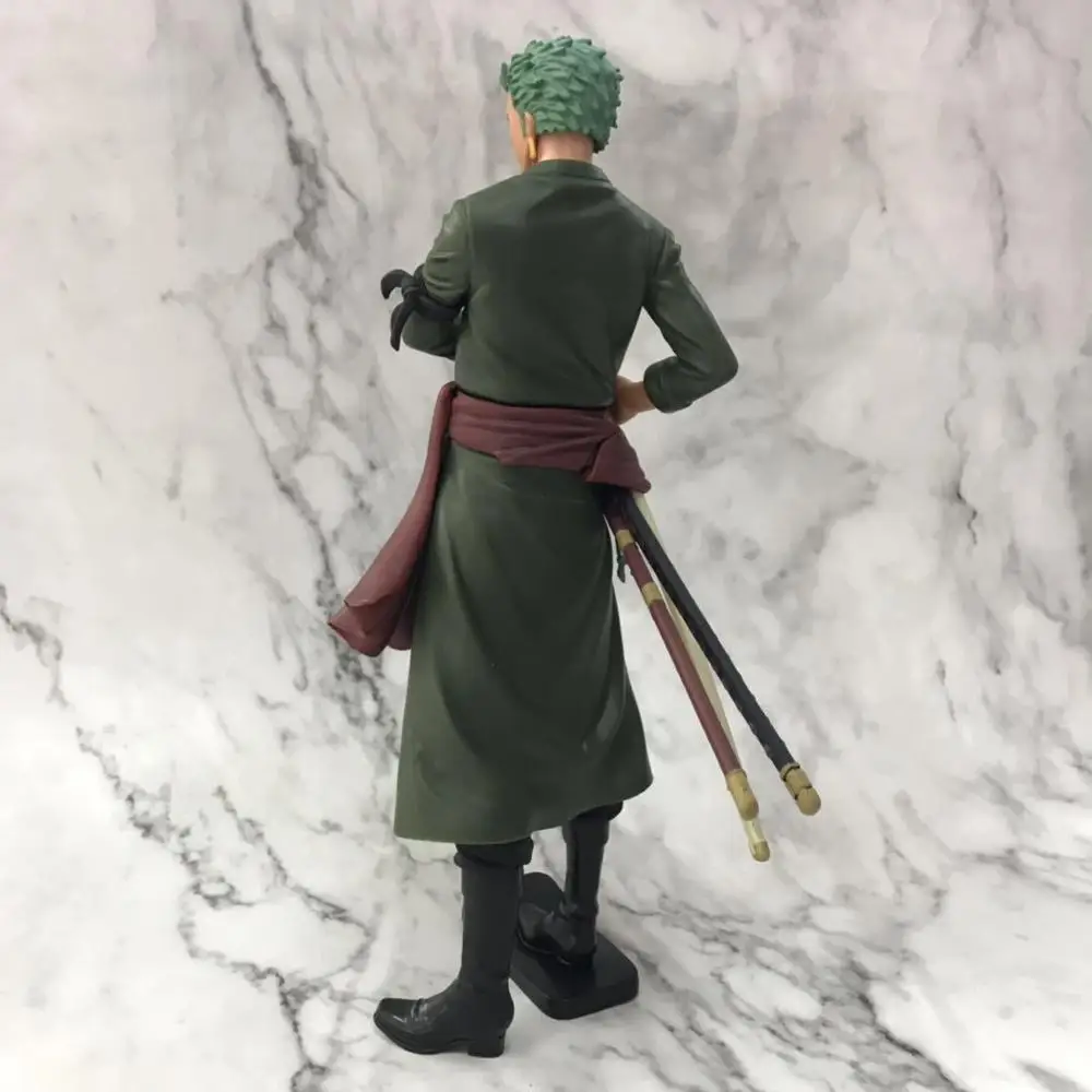 Аниме 27 см One Piece Grandista ROS GROS Roronoa Zoro Mito stream Фигурки ПВХ игрушки модель