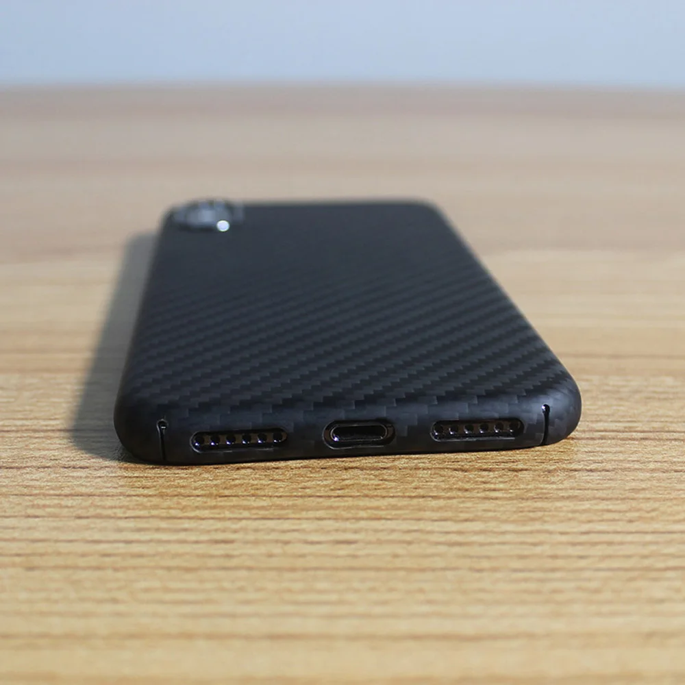 Роскошный мягкий чехол из арамидного волокна для iPhone X, чехол, задняя крышка из углеродного волокна, чехол для iPhone 10, матовый, 5,8 дюйма