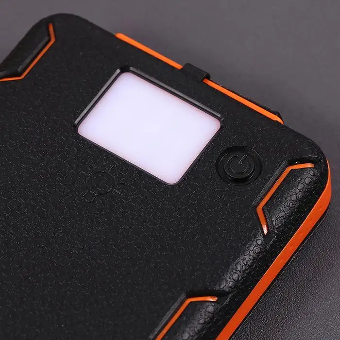 30000 mAh Солнечная энергия портативное зарядное устройство двойной USB внешний