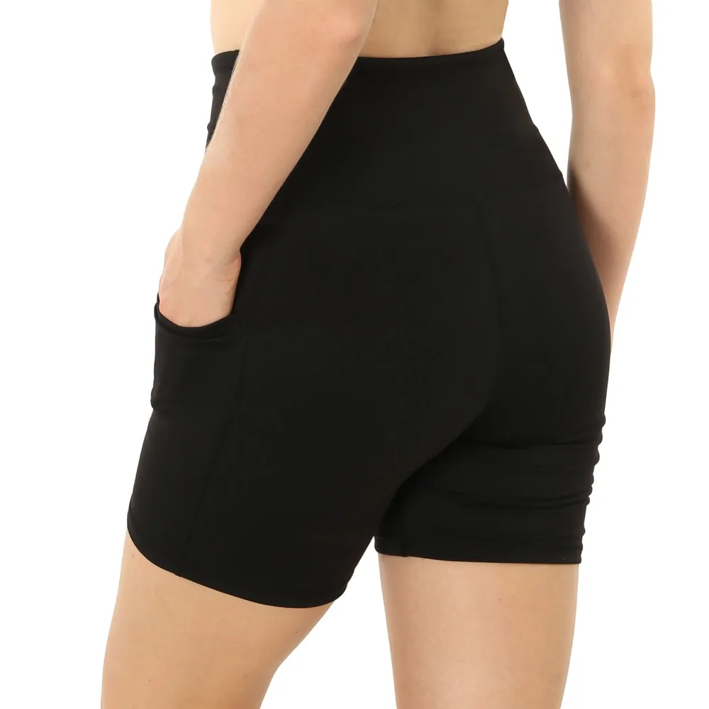 Dragon Fit женские шорты для йоги, для тренировок, с карманами, леггинсы для фитнеса, спорта, спортзала, бега, йоги, шорты с высокой талией, пуш-ап, одежда
