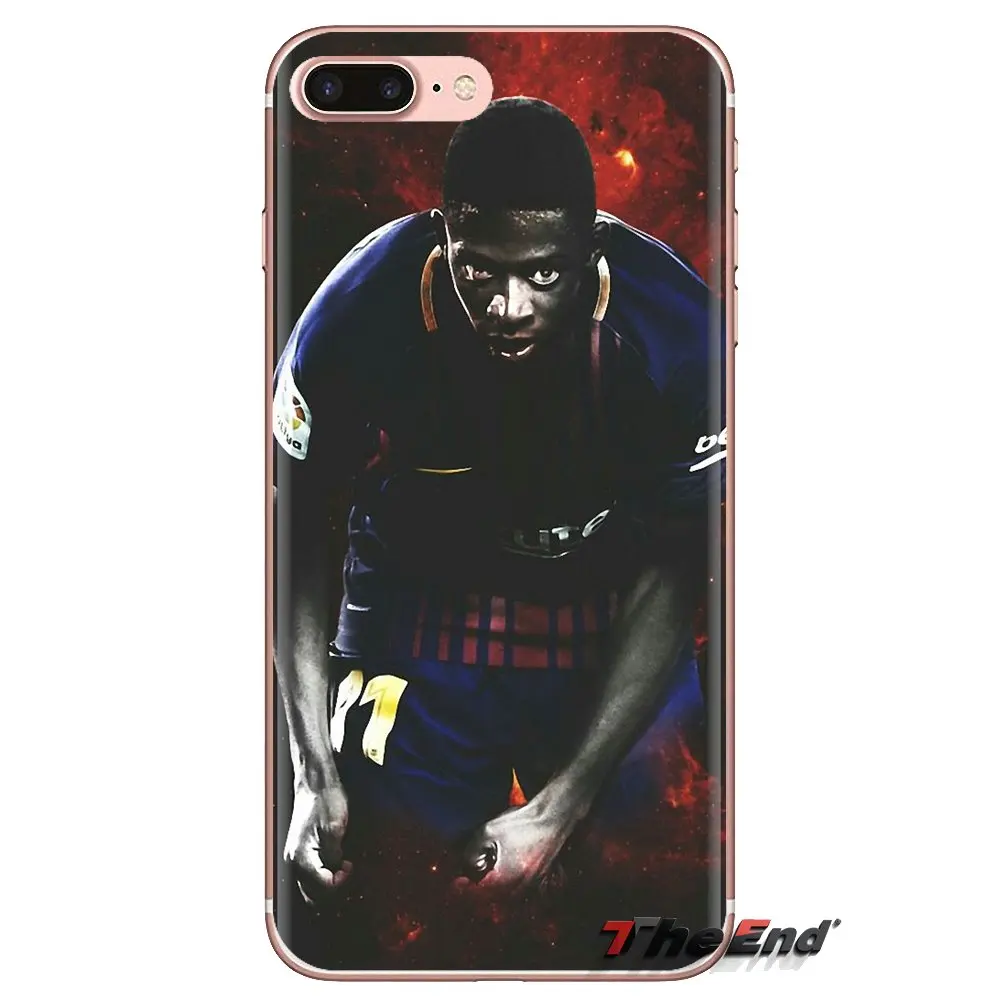 Мягкие прозрачные чехлы для iPod Touch Apple iPhone 4 4S 5 5S SE 5C 6 6S 7 8 X XR XS Plus MAX Ousmane Dembele 11 |