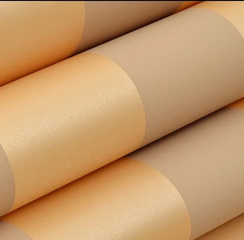 Wellyu стильное блестящее Полосатое круговое настенное бумажное покрытие