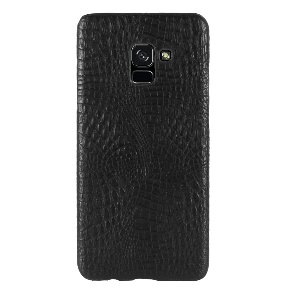 Чехол из искусственной кожи с текстурой крокодиловой для Samsung A6 PLUS A7 2015 A8000 A8 2016 A5 A3