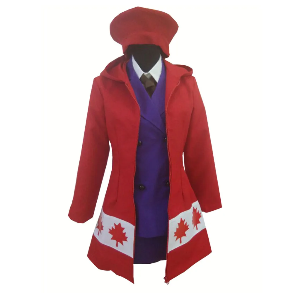 2017 аниме APH Axis хеталия Косплей-костюм Canada костюм армейская форма | Тематическая