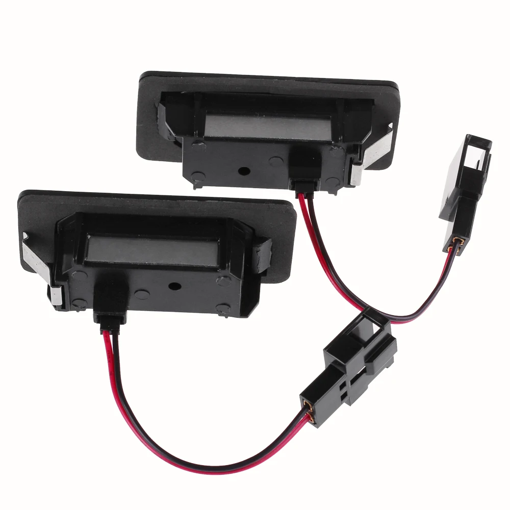 2 шт. без ошибок 18SMD Автомобильный светодиодный светильник номерного знака OEM