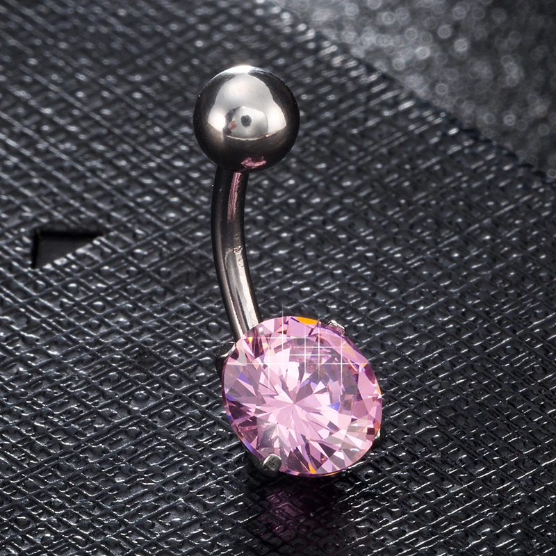 Модные детские круглые циркониевые пупочное кольцо пупок ноготь