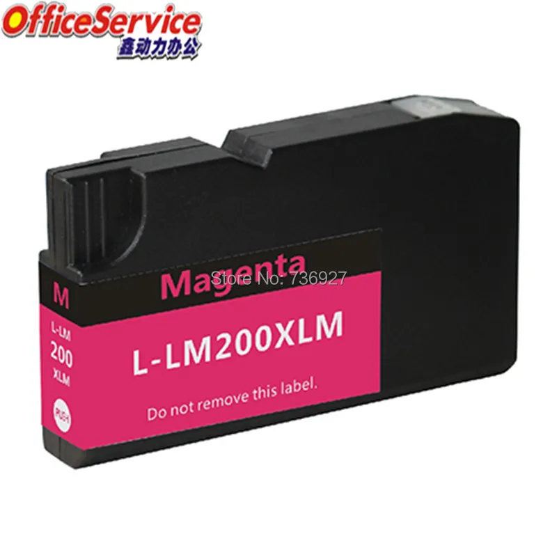 Совместимый чернильный картридж LM200 для принтера Lexmark OfficeEdge Pro4000c Pro5500t на рынках