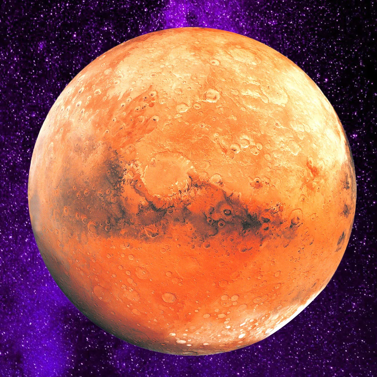 Влагостойкие Светящиеся в темноте креативные Настенные 3D наклейки Mars 30 см