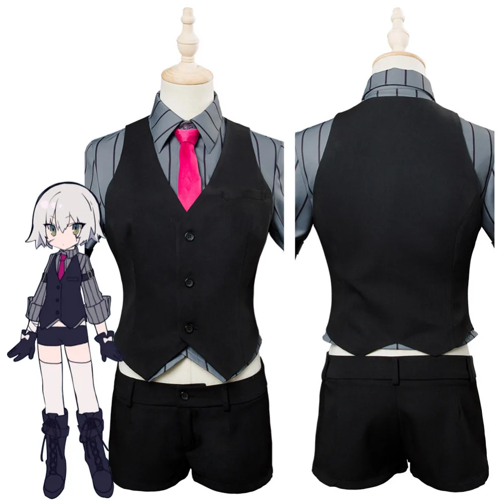 Fate Grand Order Косплей Джек Потрошитель FGO Memory of Qualia Assassin карнавальный костюм на