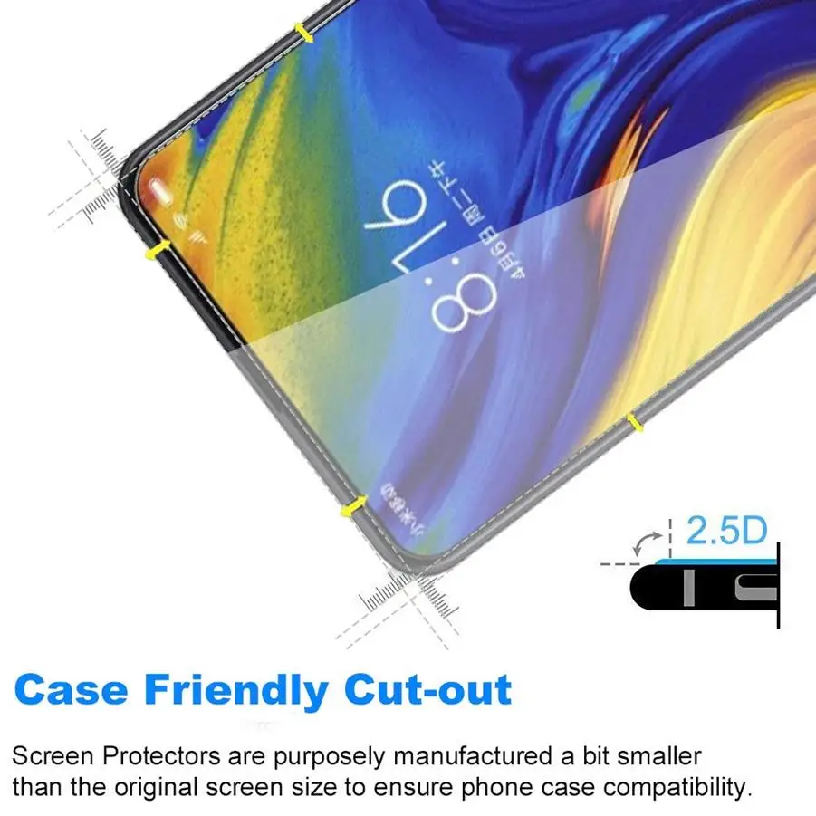 Прозрачное прозрачное Защитное стекло для Huawei P30 P20 Lite Mate 20Pro 20 8X V20 10 Защитные
