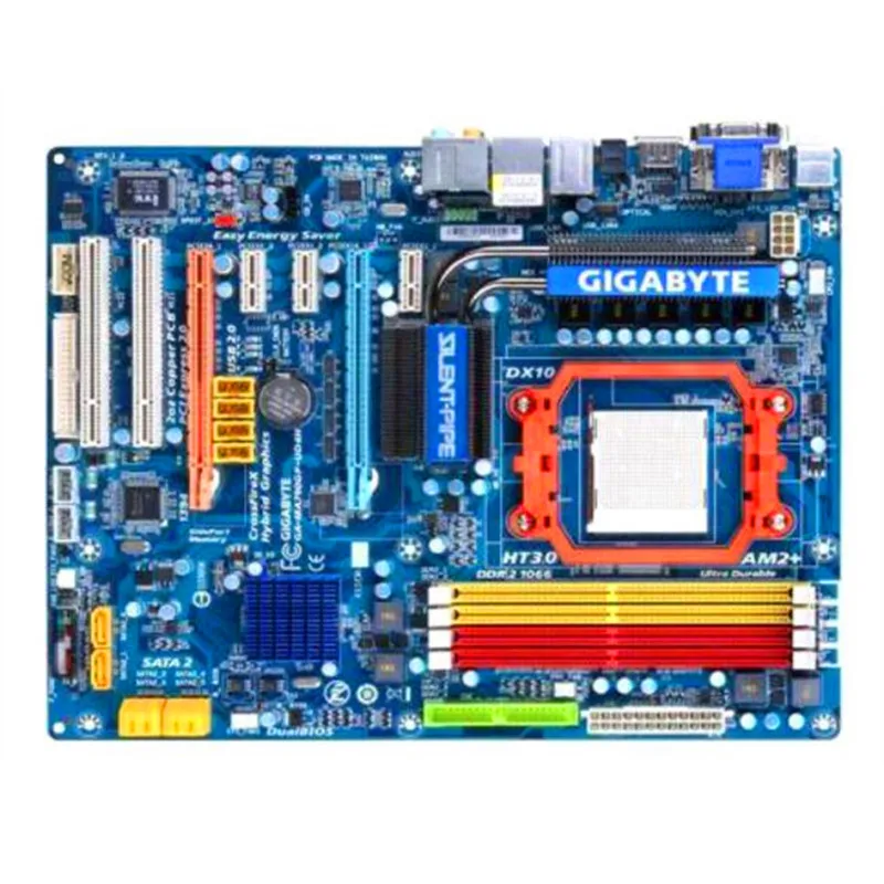 Для Gigabyte оригинальная б/у материнская плата для настольного компьютера
