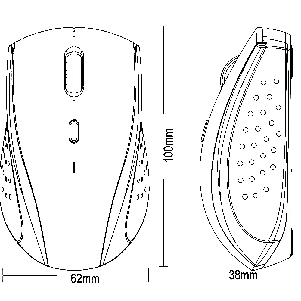 2,4G type C беспроводная мышь, перезаряжаемая USB C мышь, мышь, совместимая с MacBook Pro / Chromebook, ноутбук, ПК