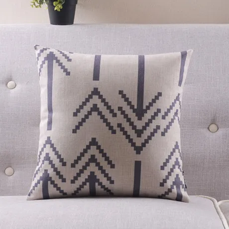 4 шт./Новый дизайн/Синий Оранжевый/треугольники шеврон зигзаг декоративная