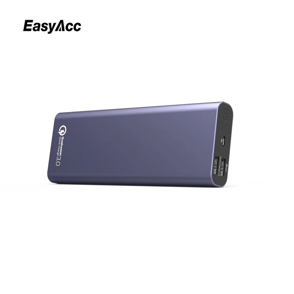 Easyacc 18650 Внешний аккумулятор 20000 мАч портативный внешний запасное зарядное