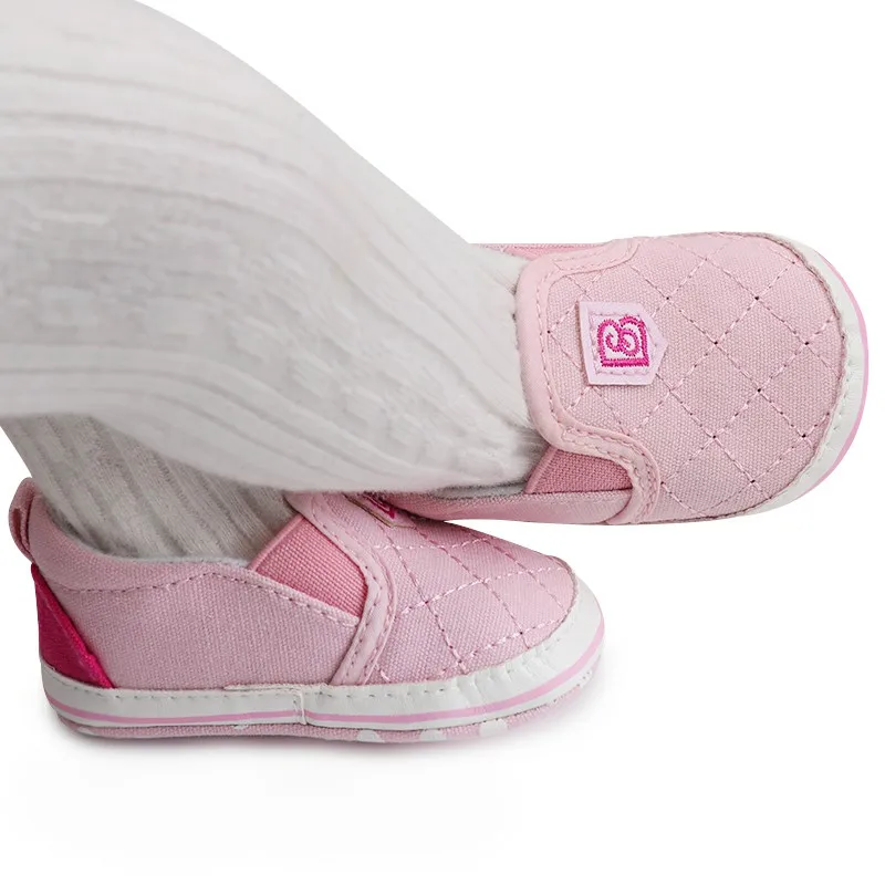 Brand New Style Newborn Toddler Baby Girls Boys Kids Moccasins Infant First Walkers Classic Casual Shoes Soft Soled Cotton
