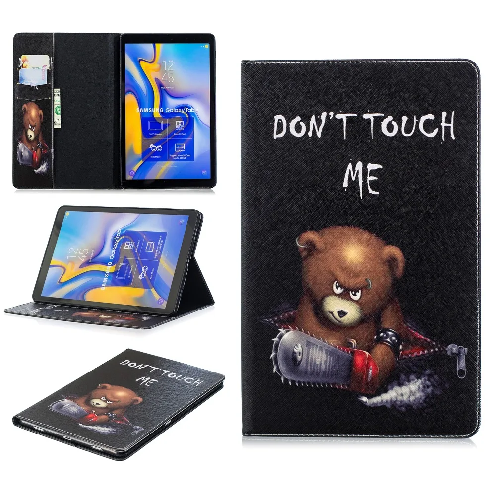 С изображением животных из мультфильмов чехол для планшета Samsung Galaxy Tab A 10 5 2018 SM T590