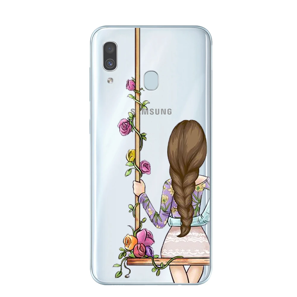 Ruixkj "лучшие друзья" чехол для телефона чехол для samsung Galaxy A7 A9 A6 A8 плюс A10 A20 A30 A40 A50 A60 A70 A80 Мягкий ТПУ чехол с мультипликационным рисунком