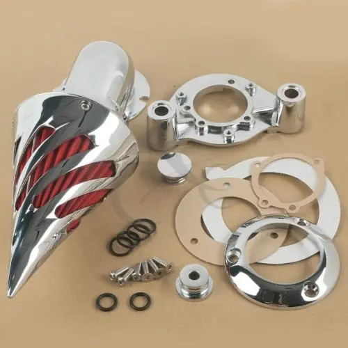 TCMT мотоциклетный Новый хромированный воздушный фильтр для Harley Sportster XL 1991 2006 1992