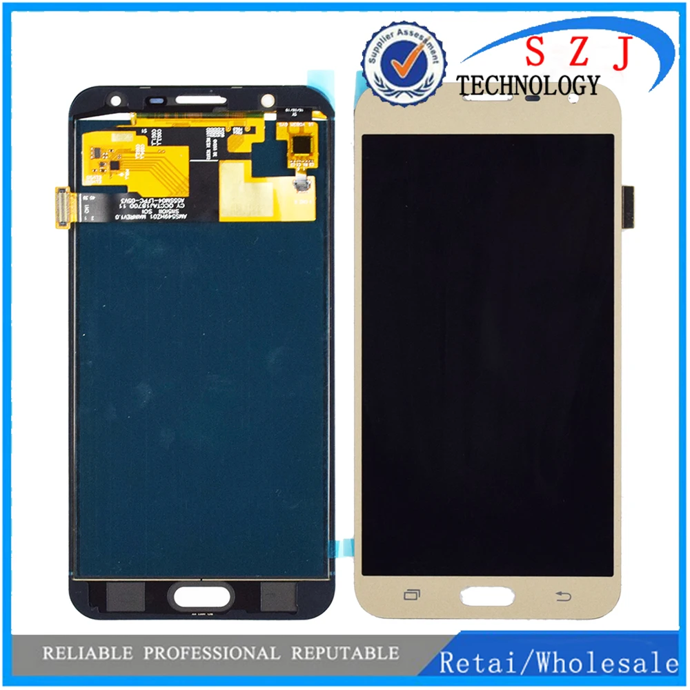 Новый сенсорный экран с цифровым преобразователем для Samsung Galaxy J7 Neo 2017 ЖК-дисплей
