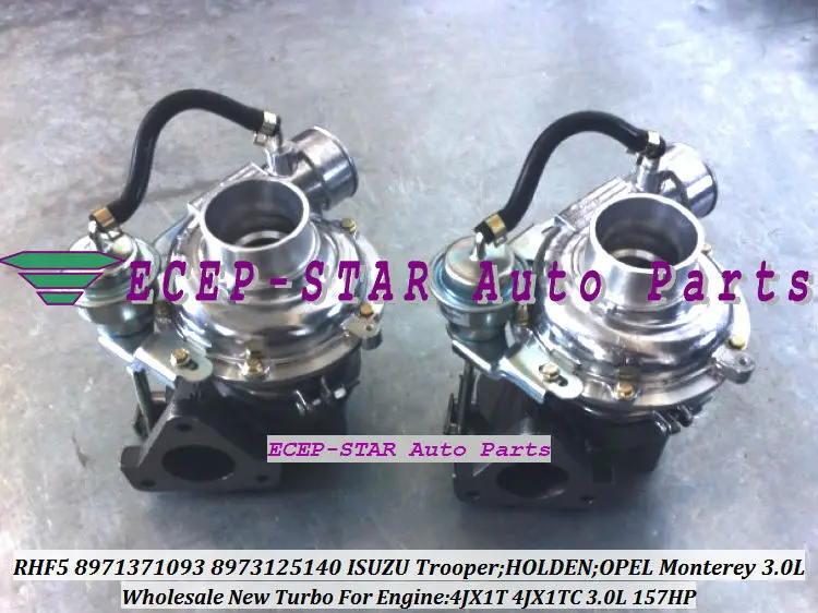 Турбокомпрессор RHF5 8971371098 8973125140 Для ISUZU Trooper OPEL Monterey 4JX1T 4JX1TC 3.0L|turbocharger kp35|turbocharger