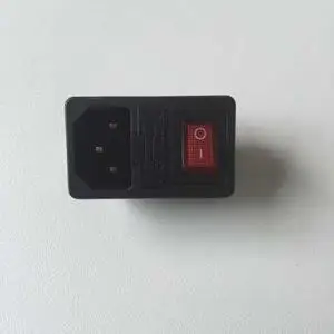 AC кулисный переключатель питания на входе с предохранителем|socket switch|socket powersocket fuse