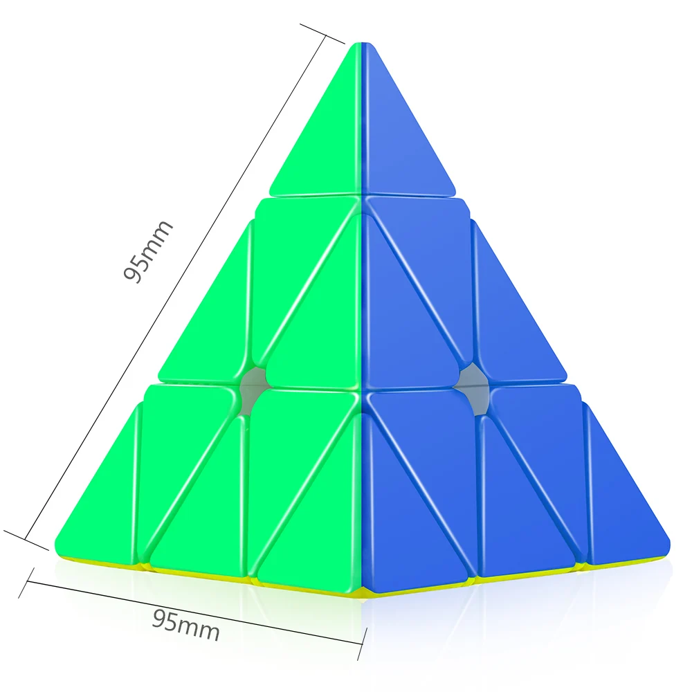 D FantiX Moyu Mofangjiaoshi Pyramid 3x3 магический куб треугольник профессиональный скоростной