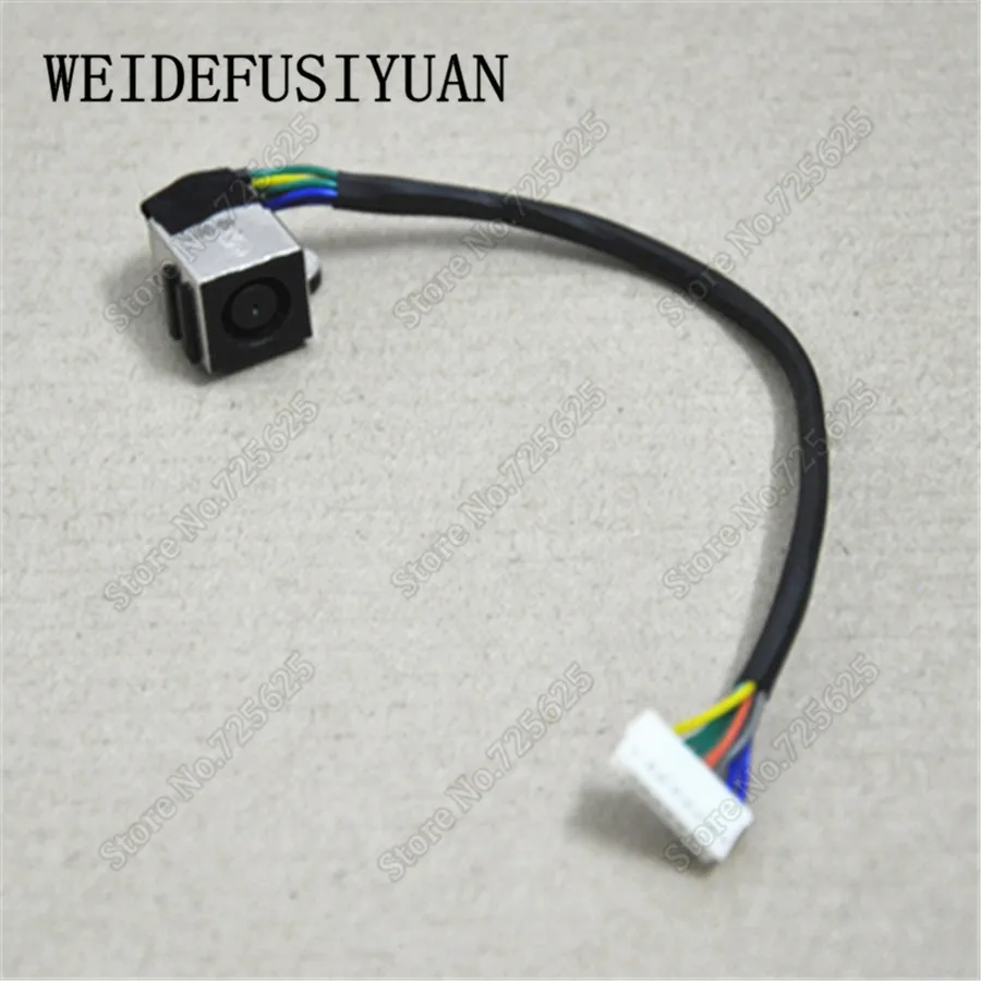 Бесплатная доставка 1 шт. AC DC разъем питания кабельный жгут для Dell XPS L501X L502X