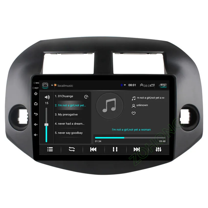 10,2 дюймов DSP 4G 2,5G Android автомобильный мультимедийный плеер для Toyota RAV4 Rav 4 Авторадио автомобильный gps навигатор стерео радио 2din без DVD