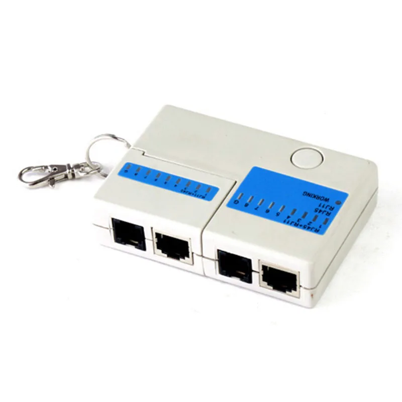 Тестер сетевого кабеля Ethernet RJ45 RJ11 Cat5 4 порта|Сетевые инструменты| |