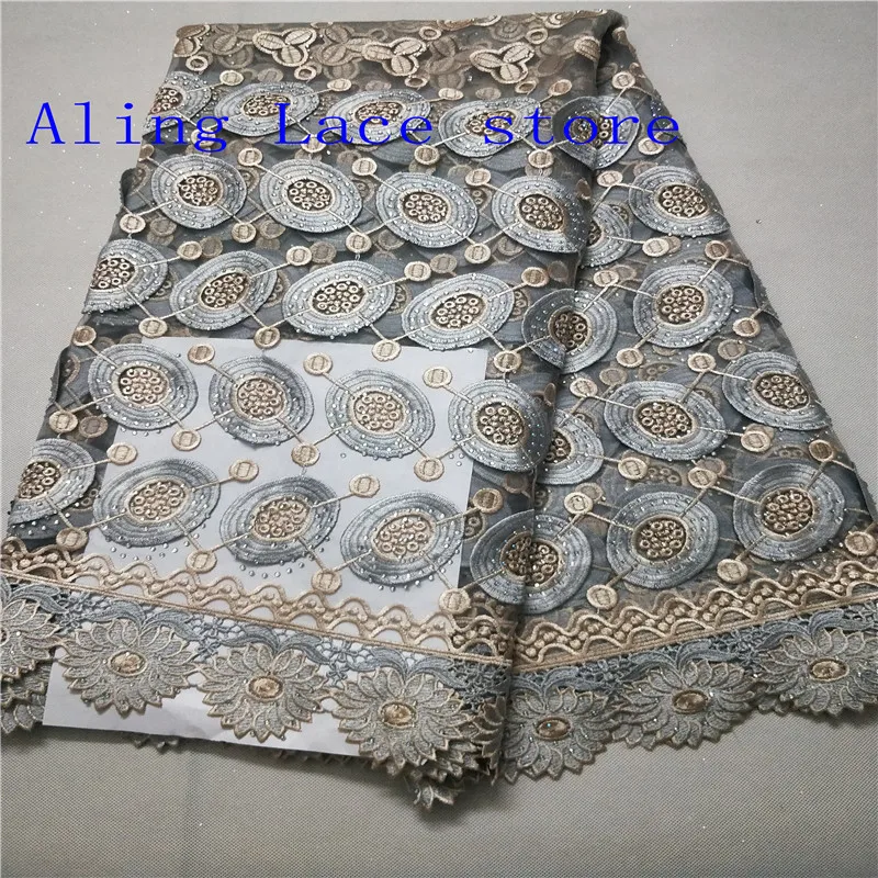 

2019 Latest Nigerian Guipure Laces Fabrics High Quality Tulle Lace African Laces Fabric Wedding Swiss Voile Lace In Switzerland