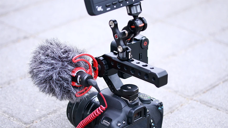 UURig R005 DSLR Камера Топ ручка Металлический Холод башмак адаптер Универсальный рукоятки для Sony Nikon Canon с 1/4 3/8 винт