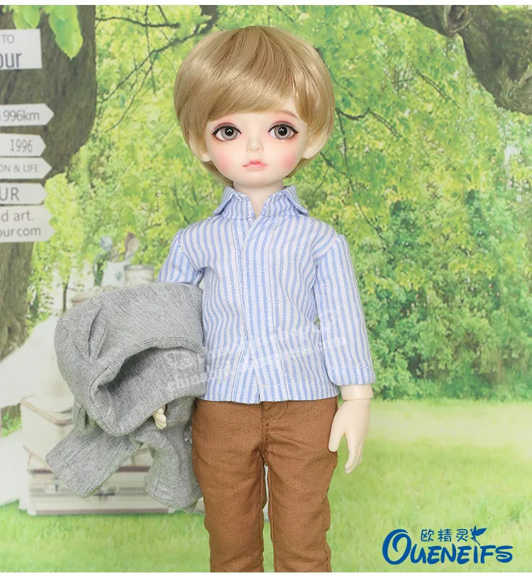 BJD SD кукольная одежда 1/6 костюм для досуга кукольная детская одежда, пальто, брюки, рубашка для тела Yosd YF6-173 аксессуары для кукол