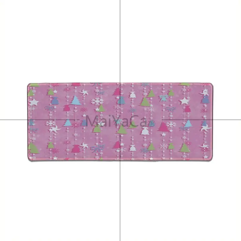 

Maiyaca cute Christmas tree pattern wallpaper DIY Design Pattern mousepad gaming Mouse Pad Laptop Computer pad As Christmas Gift