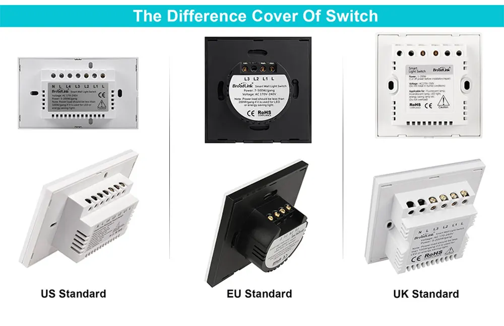 Broadlink TC2 US AU переключатель WiFi сенсорный переключатель RF беспроводной пульт дистанционного управления работает с RM Pro через приложение управление Умный дом автоматизация