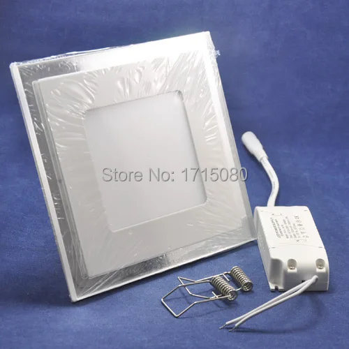 Синхронный квадратный светодиодный панельный светильник 15 Вт акриловый +